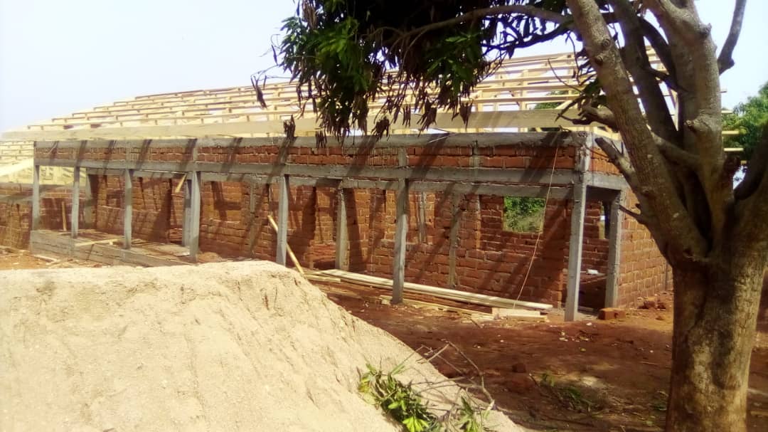 Construction work in progress